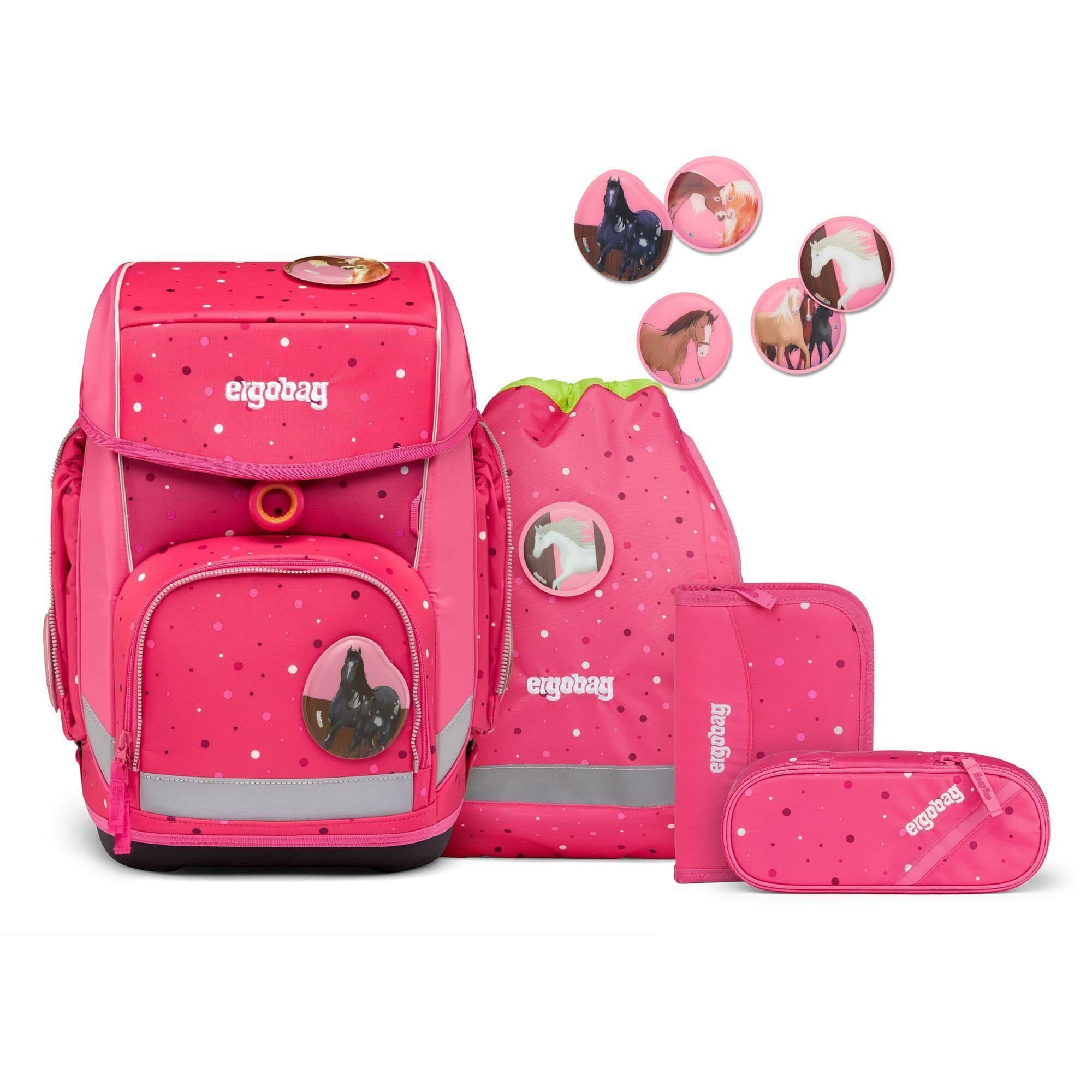 ergobag ergobag cubo School Backpack Set (5-Piece) urlaub auf Spielzeug