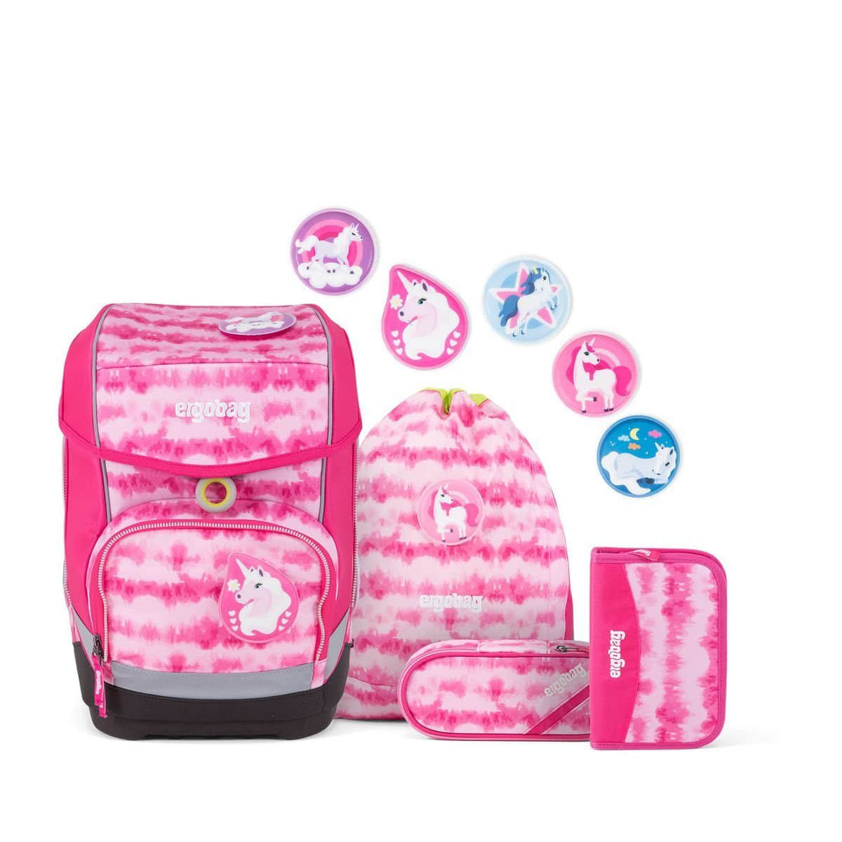 Spielzeug ergobag ergobag cubo School Backpack Set (5-Piece) ZauBärwatte