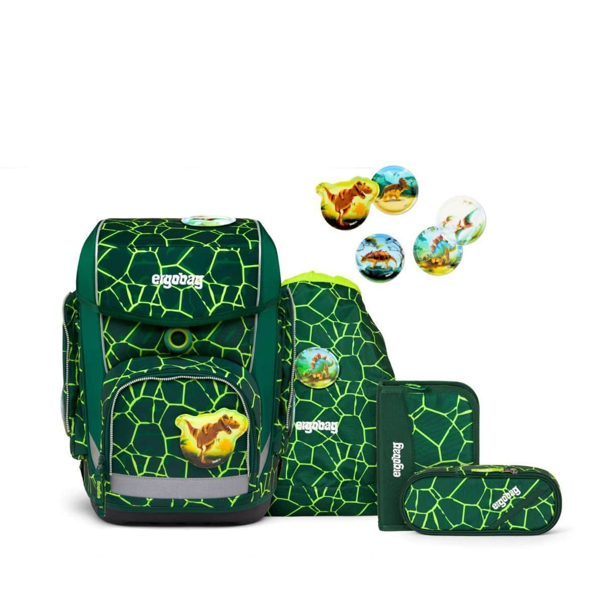 ergobag cubo School Backpack Set (5-Piece) BärRex Spielzeug ergobag