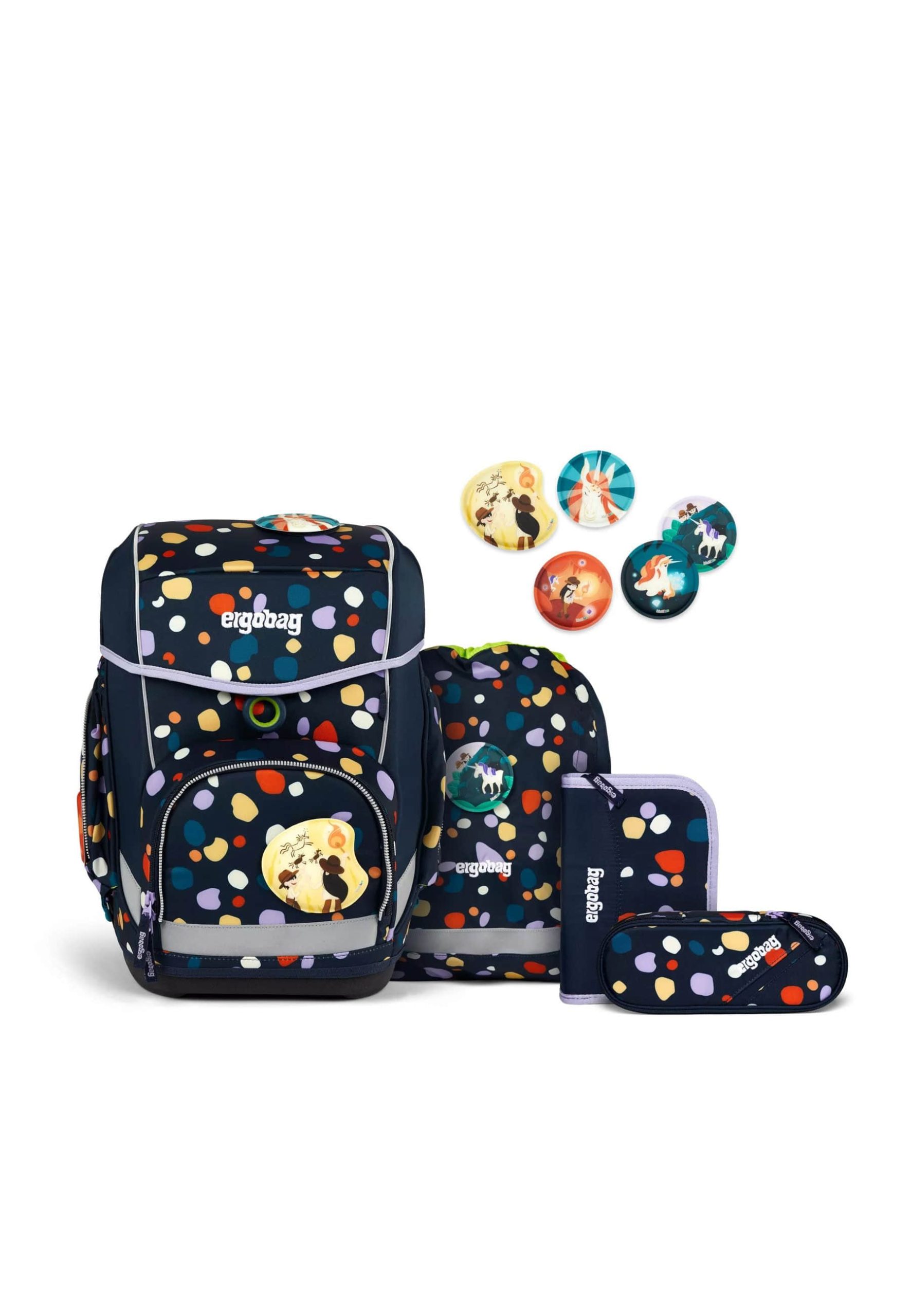 ergobag ergobag cubo School Backpack Set (5-Piece) Bärnsteinh Spielzeug