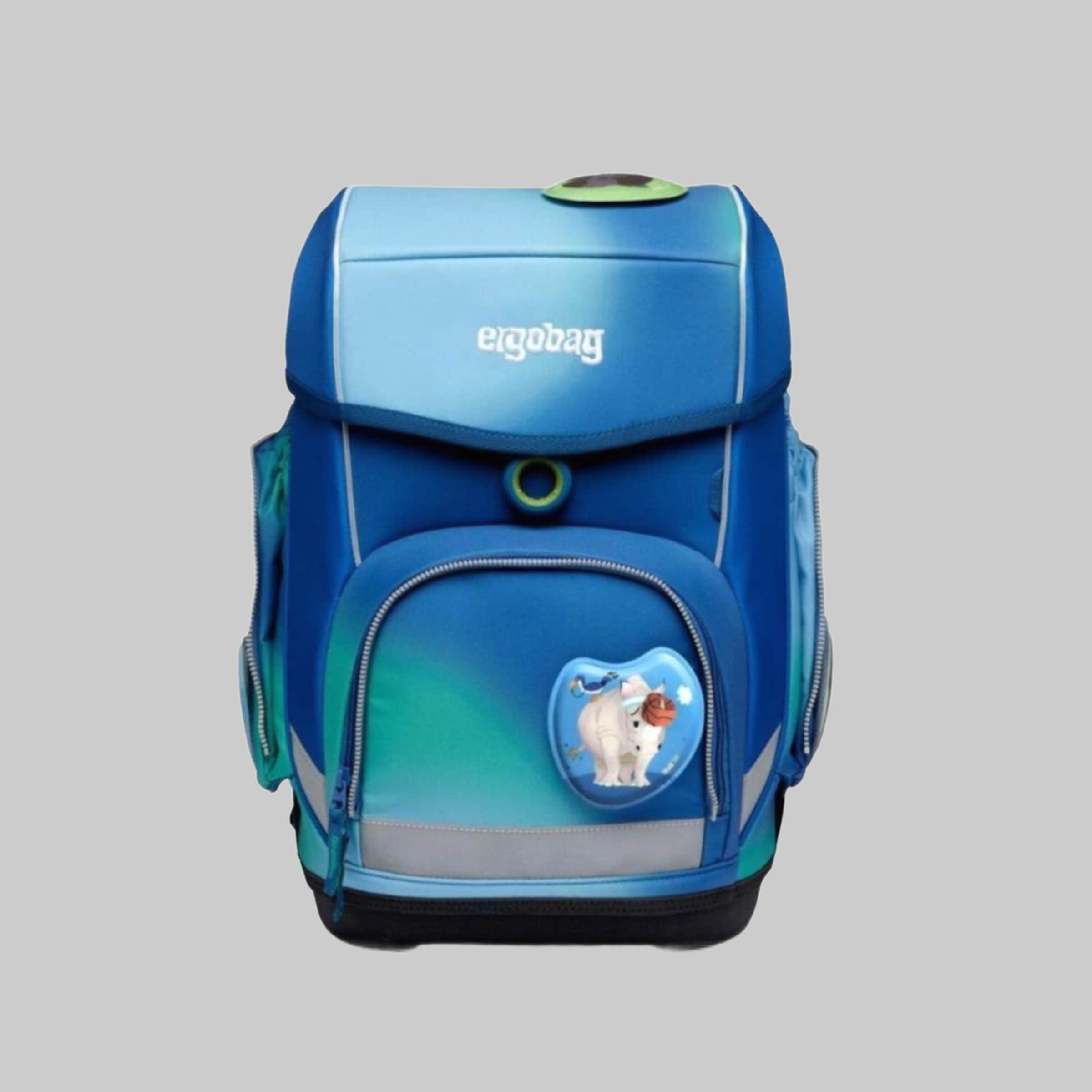 ergobag cubo School Backpack Set (5-Piece) Dschungelf Spielzeug ergobag
