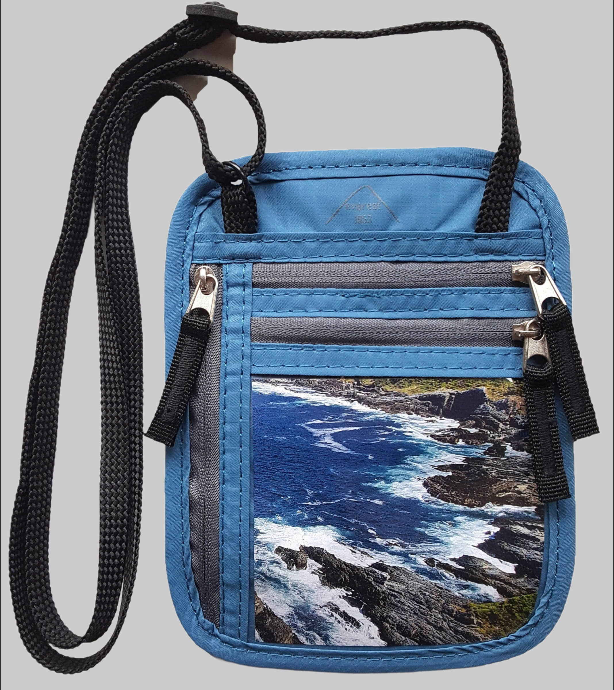 everest 1953 Ausstattung & Pflege everest 1953 Brustbeutel Pumori Brusttasche mit RFID blocker Paßhalter