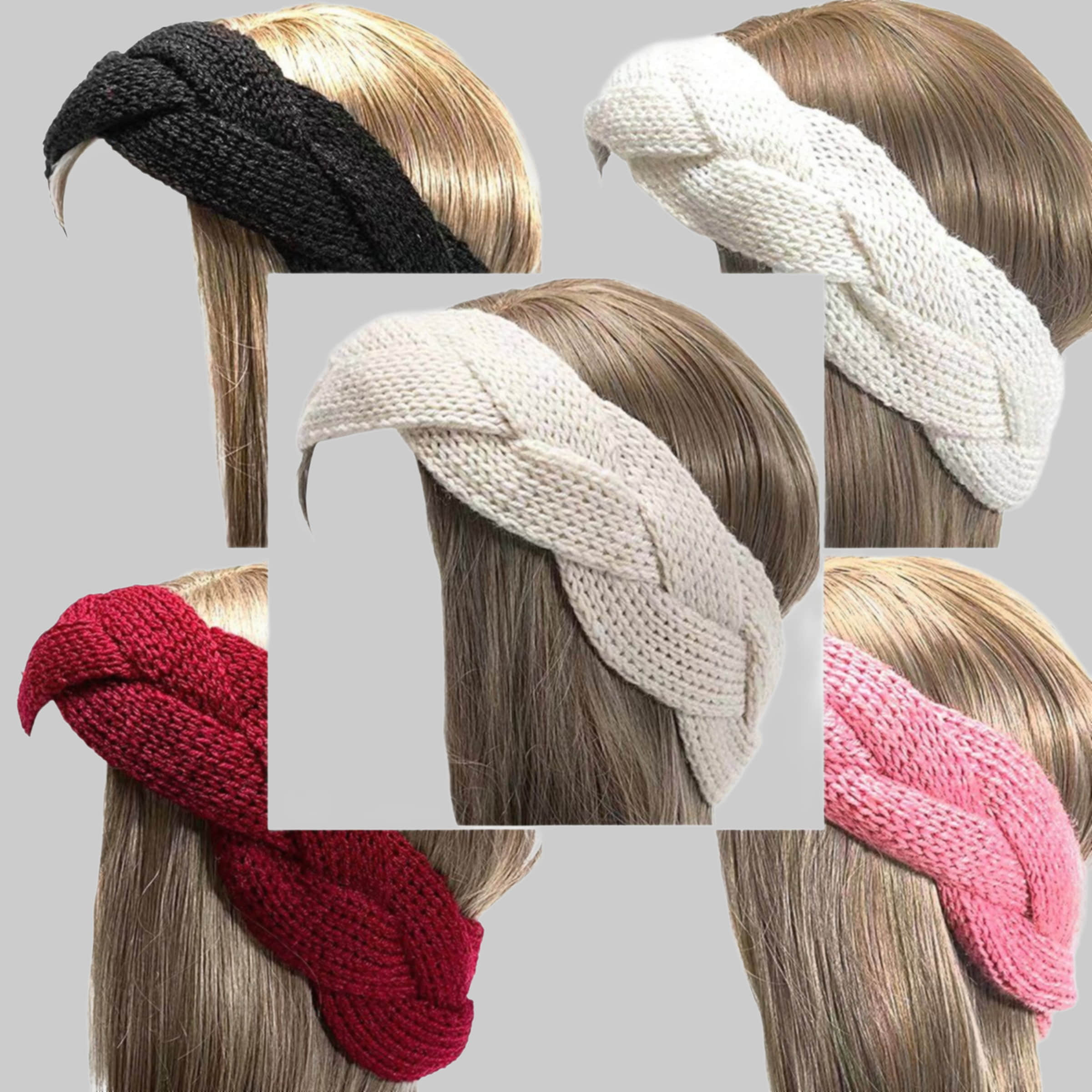 **nadaycat** Knitted & Twisted Headbands - Warmth & Style beige nadycat Mädchenmode