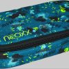 Ausstattung & Pflege neoxx neoxx 'Jump' Pencil Case - Recycled PET - Streetlight Design Petrol ext
