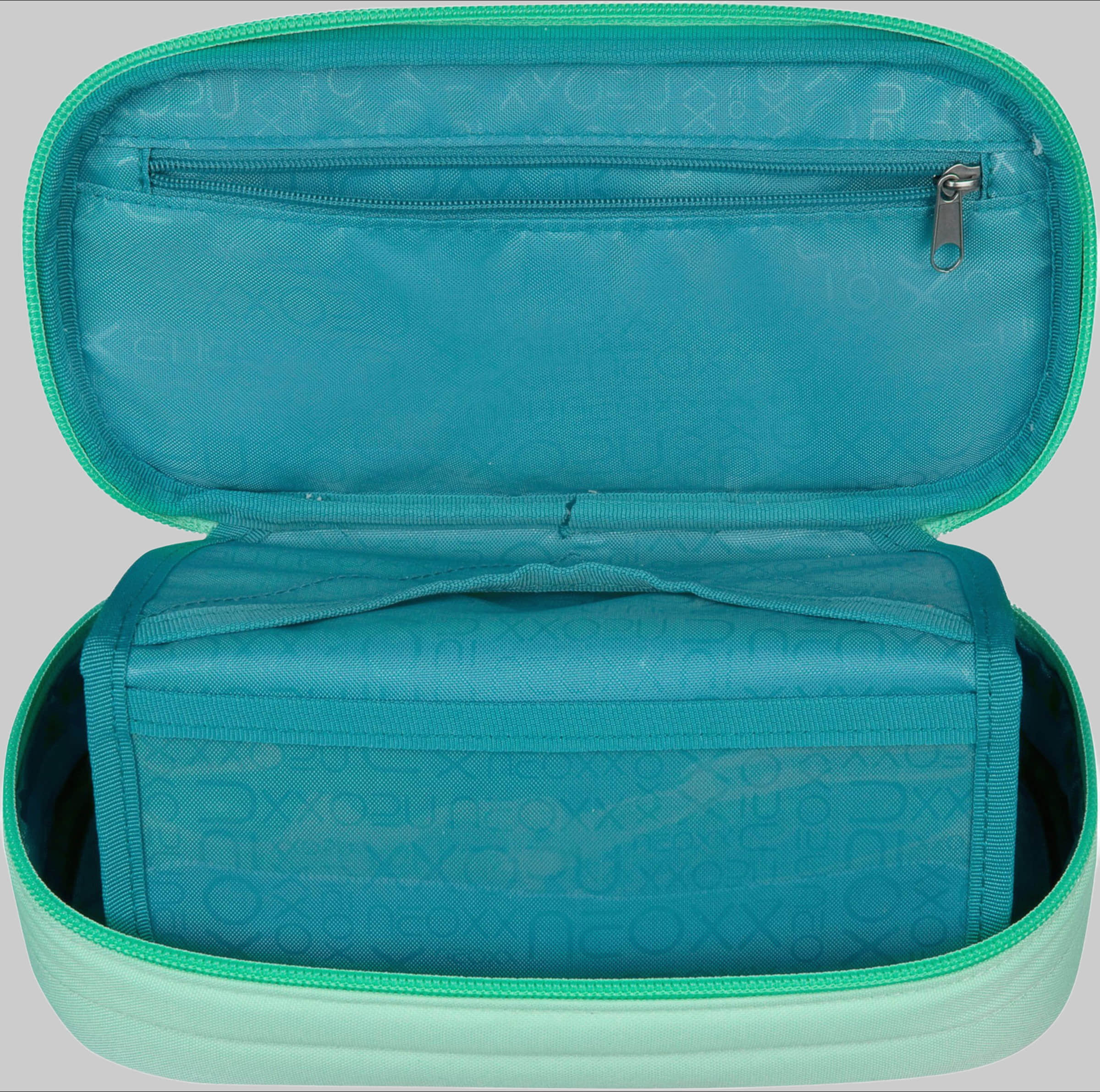 neoxx 'Jump' Pencil Case - Recycled PET - Streetlight Design Mint to be Ausstattung & Pflege neoxx